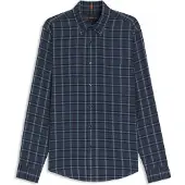 BOSS Regular-Fit Hemd aus Baumwoll-Flanell Grösse L