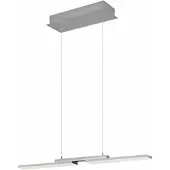 HELL More 20665 LED-Pendelleuchte-Nickel matt/Chrom
