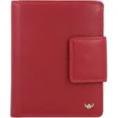 Golden Head Geldbörse Polo RFID Protect Billfold Coin Wallet with Snap Closure Red rot
