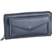 Golden Head Geldbörse Valencia Zipper Ladies Purse Wallet Saphir blau