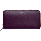 Golden Head Geldbörse Madrid RFID Protect Zipped Wallet Amarone dunkelviolett