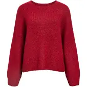 Object Geripptes Pullover Rot M