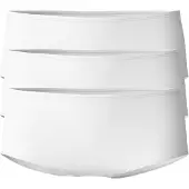 Calida Slip "Slip Panty Essential Cotton Low Cut 3er Pack", Damen, Gr. 36-38, weiß, Obermaterial: 95% Baumwolle CO. 5% Elasthan EL., Unterhosen Slip