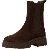 Tamaris Leder Chelsea Boot - Mocca Leder : 42 : Normal Größe: 42 Weite: Normal