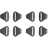 Leatt Z-frame Schnallen-kit Schwarz Schwarz One Size