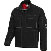 Bp 1795-720-32-52/54n Arbeitsjacke, Stehkragen, verdeckter Frontreissverschluss, 305,00 g/m² Verstärk