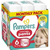 Pampers Pants Dreng/Pige 6 132 stk