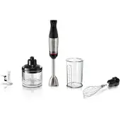 Bosch Serie 6 MSM6M622 Mixer Kochmixer 1000 W Schwarz Edelstahl