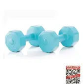 Gymstick Vinyl S 2 X 5kg Hantel Schwarz 5 kg Schwarz 5 kg