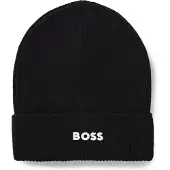 BOSS Kids-Mütze mit gummiertem Logo-Print Grösse 58