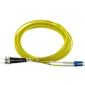 BlueOptics Duplex LWL Patchkabel LC-UPC/ST-PC Singlemode 15 Meter