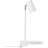 Nordlux Cody Wandleuchte m/USB-A Port for Charging White - , Cody, Weiß, für Schlafzimmer, Metall, Modern
