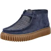 Clarks Schnürschuhe Torhill Hi 26183427 Dunkelblau
