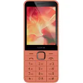 HMD Nokia 215 (2024), Balken, Dual-SIM, 7,11 cm (2.8"), Bluetooth, 1450 mAh, Pfirsich
