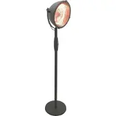 Lacor Elektroheizungsfuß, Metall, Schwarz, kompakt