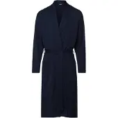 Hanro Morgenmantel Night & Day in deep navy | Gr.: XL