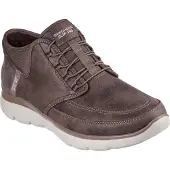 SKECHERS für Herren. 232927 Slip-Ins Stiefeletten: Summits - Siegul braun (42), Wohnung, Schnürsenkel, Keine, Lässig