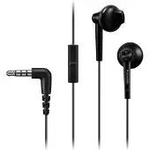 Panasonic RP-TCM55E, Kabelgebunden, 10 - 24000 Hz, Anrufe/Musik, 14 g, Kopfhörer, Schwarz