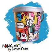 Lyra 10 L Futtereimer Design Eimer Honk-Art - Limited Edition 1 St Futter