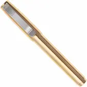 Big Idea Design Base Line Capped Pen BS-CA-BS Brass, EDC Stift