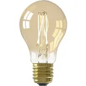 Calex LED-Vollglas-Filament-Standardlampe 220-240V 7,5W 806lm E27 A60 Gold 2100K Dimmbar