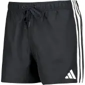 Adidas Herren Badeshort 3S BLD SH 3IN JG1031 M - Black/White - M