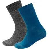 Devold Daily Merino Light Socken 2er-Pack, Flood Mix, 31-34