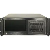 Inter-Tech 4U-4460 TFT, Rack, Server, Schwarz, ATX, EATX, micro ATX, Mini-ITX, 4U, 12,5 cm