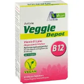 Avitale Veggie Depot Vitamin B12+Magnesium+Folsäure Tabl. 60 St Tabletten