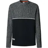 Pepe Jeans für Herren. PM7000019 Penn marineblauer Pullover (XL), Lässig, Baumwolle