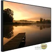 Papermoon Infrarotheizung »EcoHeat - Morgenstille am See«, Matt-Effekt - bunt