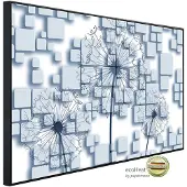 Papermoon Infrarotheizung »EcoHeat - Muster mit Pusteblume «, Matt-Effekt - bunt