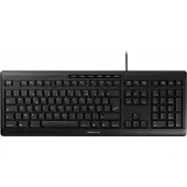 Cherry Contour Design STREAM, Volle Größe (100%), Kabelgebunden, USB, Mechanischer Switch, AZERTY, Schwarz