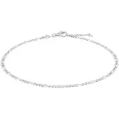 Amor Fußkette für Damen, 925 Sterling Silber amor Silber
