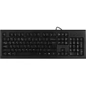 A4Tech KR-85, Volle Größe (100%), Kabelgebunden, USB, QWERTY, Schwarz