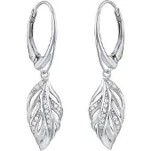 Silvego Beautiful silver earrings with zircons Eria FW8765X