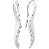 Modesi Elegant silver earrings M26003