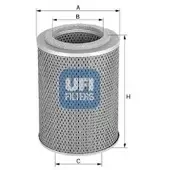 Ufi Luftfilter 2757000 276mm für DAEWOO