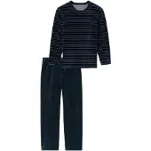 Schiesser Pyjama Comfort Nightwear in nachtblau | Gr.: 64