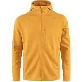 Fjällräven Sweatjacke Abisko Grid Fleece Herren Mustard Yellow-XL