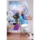 Komar Fototapete "Frozen Winter Land - Größe 184 x 254 cm" bedruckt glatt Kinderzimmer