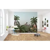 Komar Vliestapete "Digitaldruck Vlies - Jungle Book - Größe 300 x 280 cm" bedruckt glatt Kinderzimmer