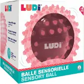 Ludi Sinnesball - 20 cm - Rosa m. Massagenoppen - - One Size - Bälle