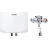 Stiebel Eltron Klein-Durchlauferhitzer "DNM 3 + MAW mit Wandarmatur, für Handwaschbecken", 3,5 kW, m. Stecker 230V, hydraulisch, drucklos