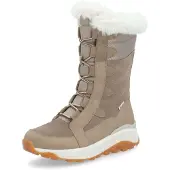 Rieker Stiefel bequem warm gefüttert in beige, Gr. 39