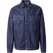 G-Star für Herren. D26462-D577-D926 Mosa Neo navy Überhemd (M), Lässig, Baumwolle, Langarm, Marine