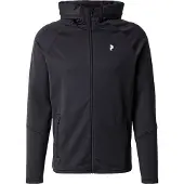 Peak Performance Herren Rider Essentials Midlayer Zip Hood Black / black - XL