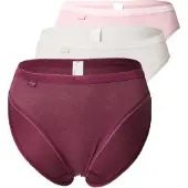 Sloggi Tai-Slip "Basic+ Tai C3P", Damen, Gr. 46, bunt (multiple colours 13), Single Jersey, Obermaterial: 95% Baumwolle, 5% Elasthan, unifarben, körpernah, Unterhosen Tai-Slip, perfekter Sitz