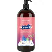 Benecos Natural Basics Family Duschgel Garden Pleasure Bio-Apfel & Bio-Traube 950 ml