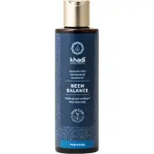 Khadi Neem Balance, 200 ml, Shampoo, Frauen, Empfindliches Haar, Alle Farben, Antischuppen, Anti-Pilzmittel, Anti-Juckreiz, Antiseptisch, Nährend, Klärend, Glanz, Beruhigend,...